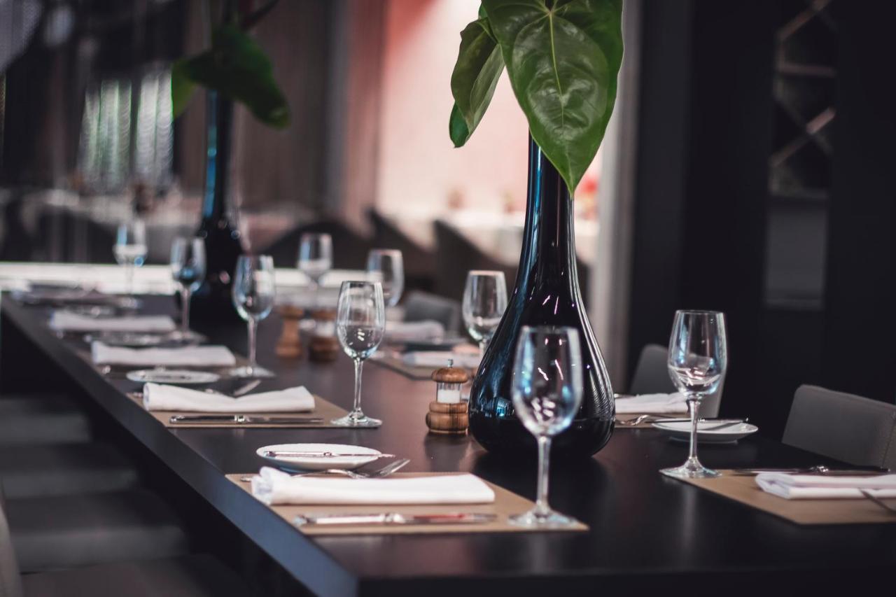 Hotel Transamerica São Paulo Buitenkant foto Restaurant Table